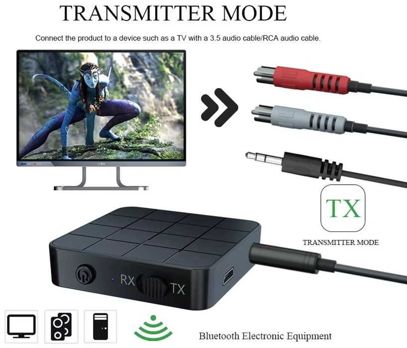 Adaptor receptor bluetooth, adaptor receptor/transmitator bluetooth