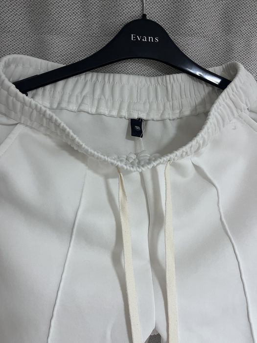 Pantaloni eleganti alb/negru