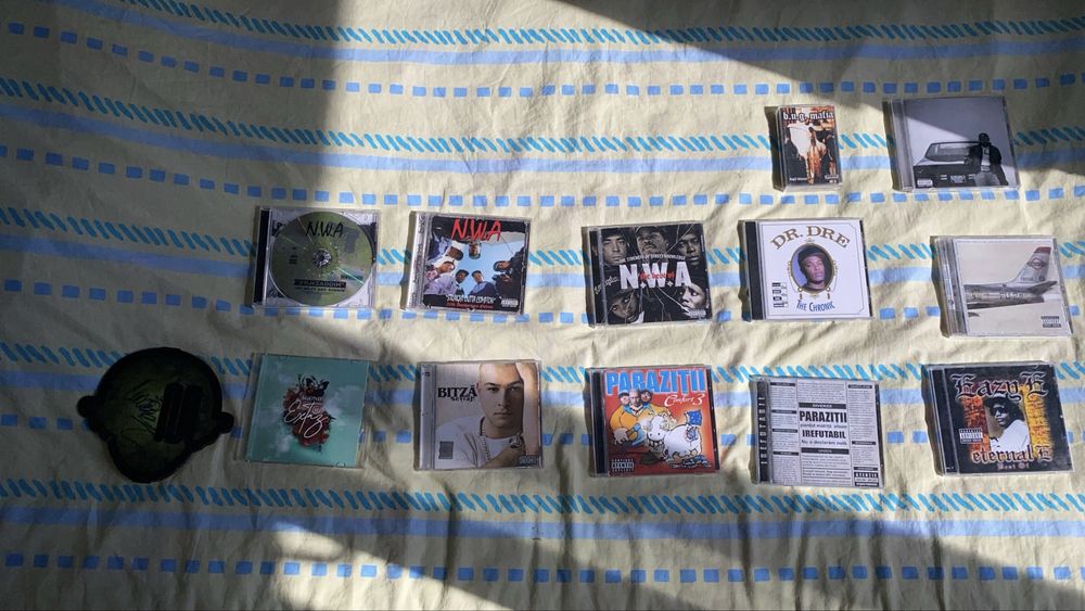 Colecție CD-uri rap