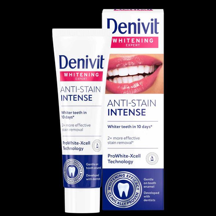 Избелваща Паста за Зъби Denivit Intensive Anti-Stain (50 мл)