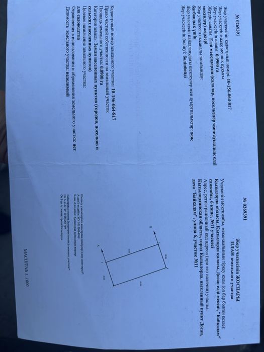 Земля в Досане, Кызылорда