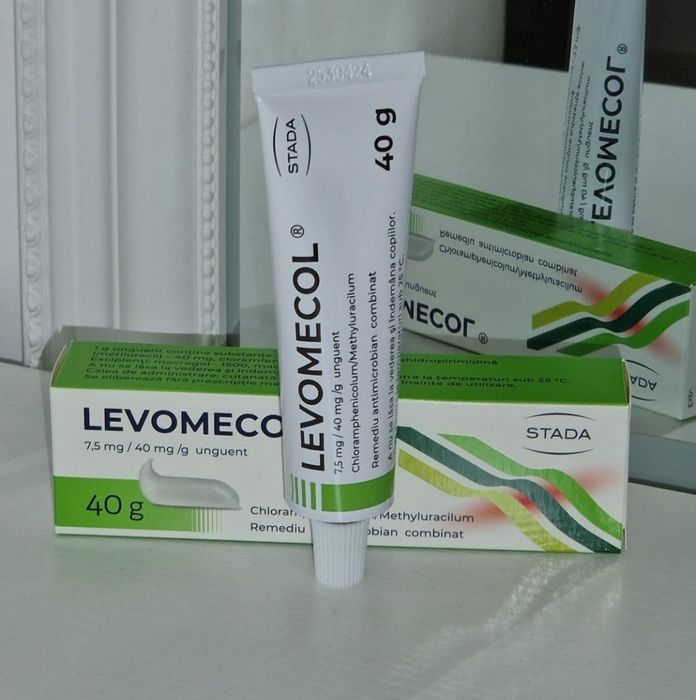 Levomecol  4 buc/ unguent cicatrizant
