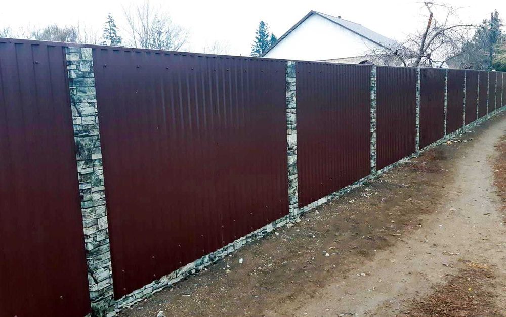 Garduri din panou stil jaluzele, sipca metalica, tabla si alte modele