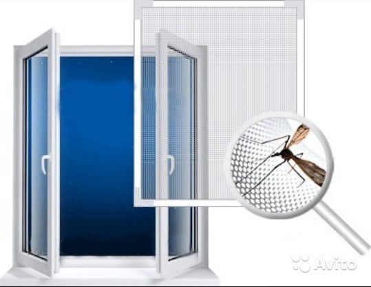 Установка москитный сеток