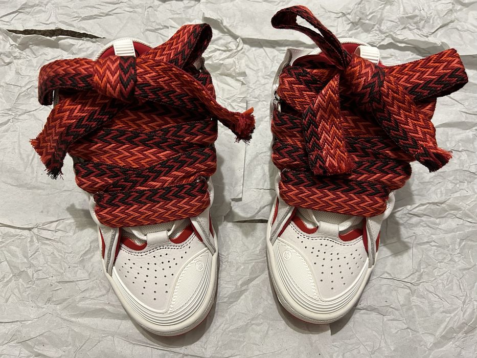 Adidasi Lanvin Curb Red