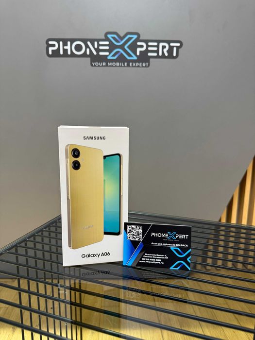 Samsung Galaxy A06 64GB Gold Nou cu FACTURA