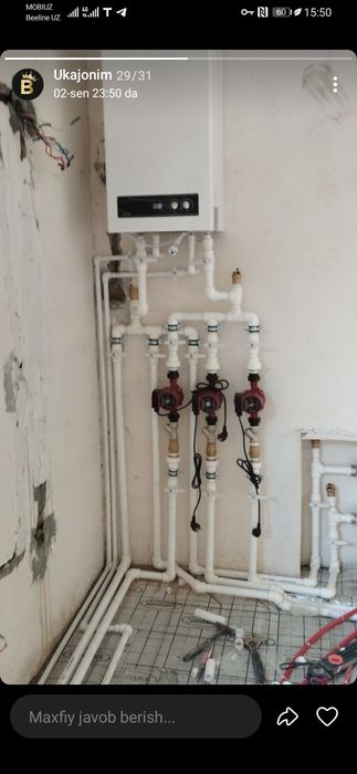 Сантехник   24/7 Тошкент шахри буйлаб