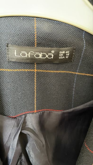 Женский пиджак синий цвет