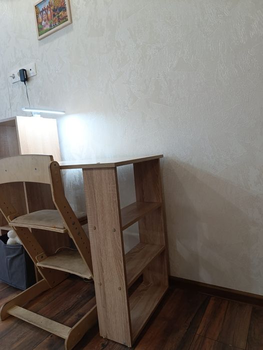 Детский стол-парта для учёбы и стул