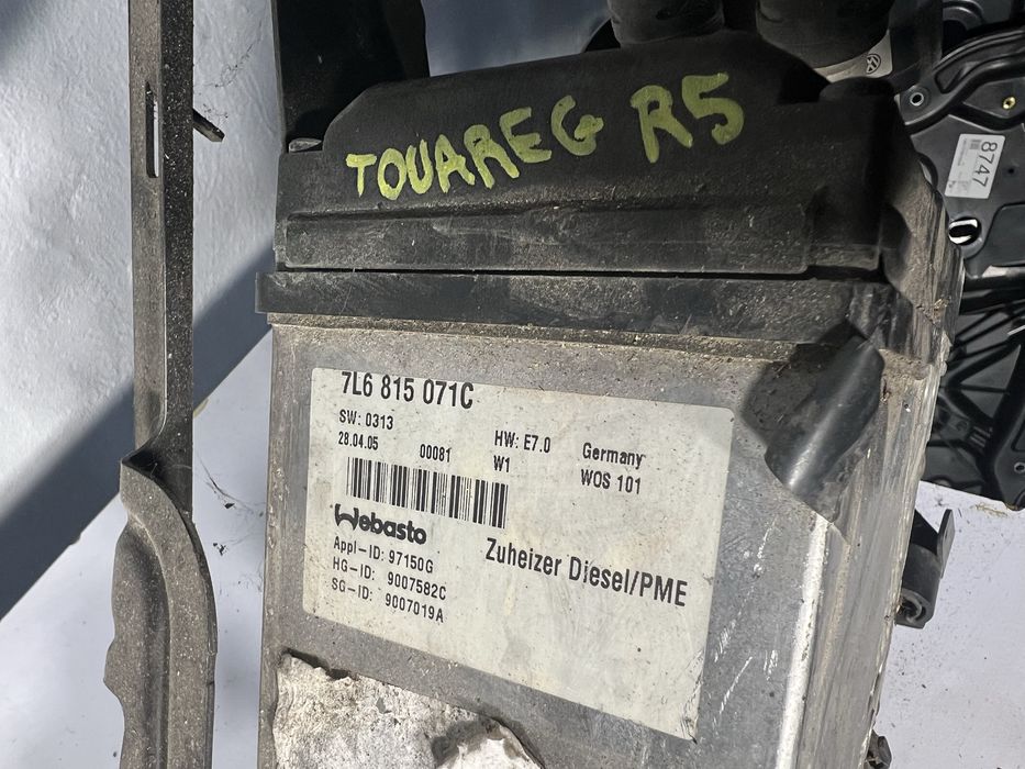 Печка Таурег TDI  webasto