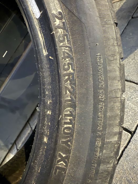 2бр Летни Гуми 275/45/21