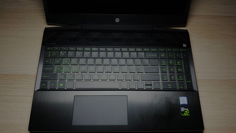 Gaming лаптоп HP Pavilion i7-8750H/GTX1060/512GB SSD/Windows 11