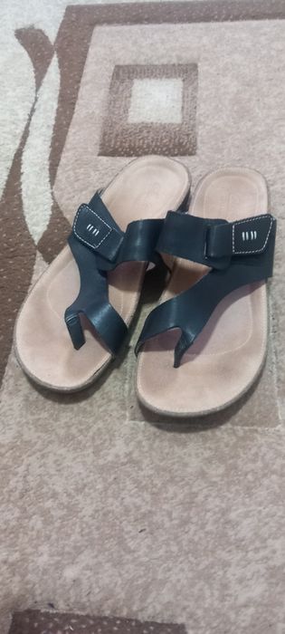 Papuci slapi dama Clarks piele