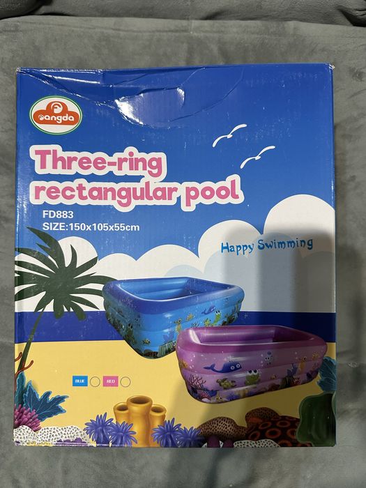 Детский бассейн надувной