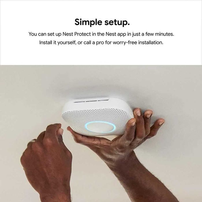 Senzor de CO2 & Fum Google Nest Protect Google Nest WiFi Nou Sigilat