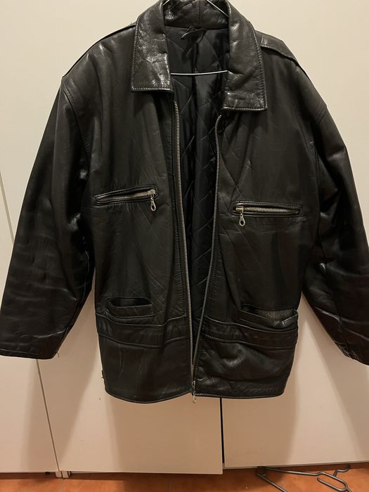 Geaca piele moto-rock