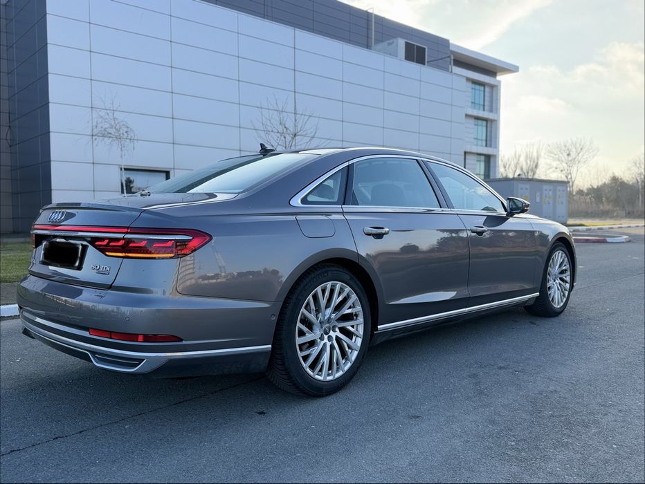 Audi A8L  - Long 50TDI 3.0diesel, B&O, TV, Mild-Hybrid, Proprietar