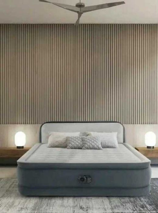 Скидка! Intex 64448 Надувная кровать надувной матрас со спинкой