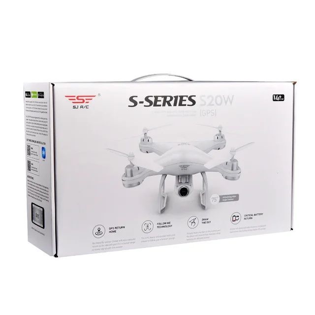 Дрон SJRC S70W 1080P 5G WiFi Double GPS RC
