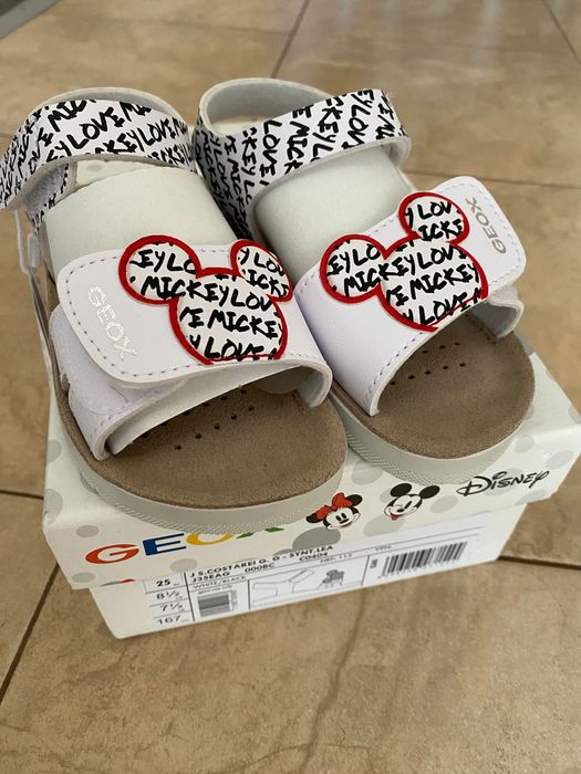 Детски нови сандали Geox Disney 25 номер