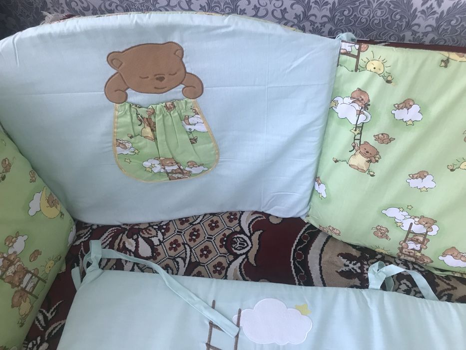 бортики на кровать детское