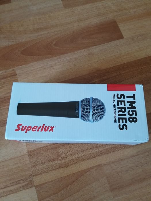 Microfon vocal Superlux TM58 dinamic sigilat