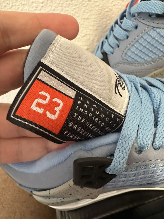 Jordan 4 university blue retro marimi 36 37.5 38