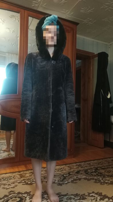 Шуба мутон в хорошем состоянии