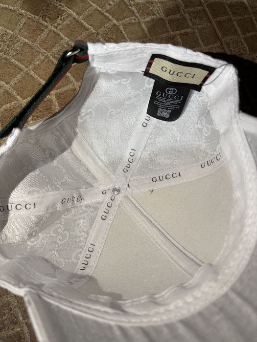 Sapca Gucci Originala Alba