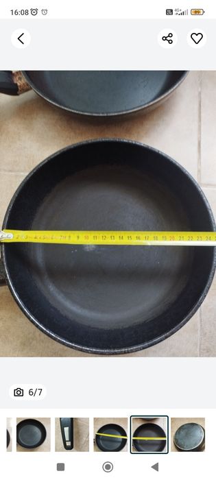 2 tigăi ceramica/45lei