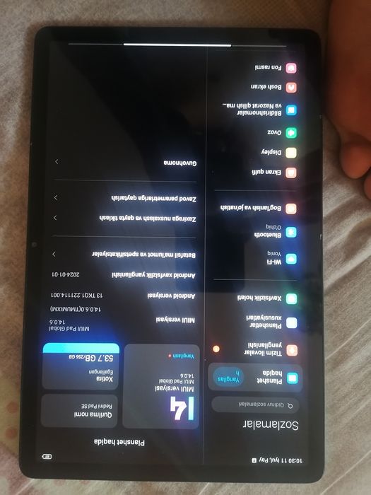 Redmi pad Se kafolat bor