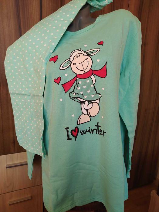 Дамски ВАТА и  Интерлог Пижами  3XL и 4XL