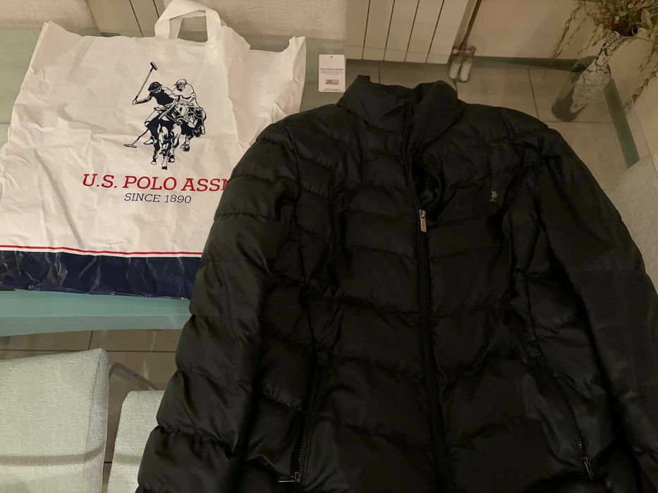 Мъжко кожено яке на US Polo
