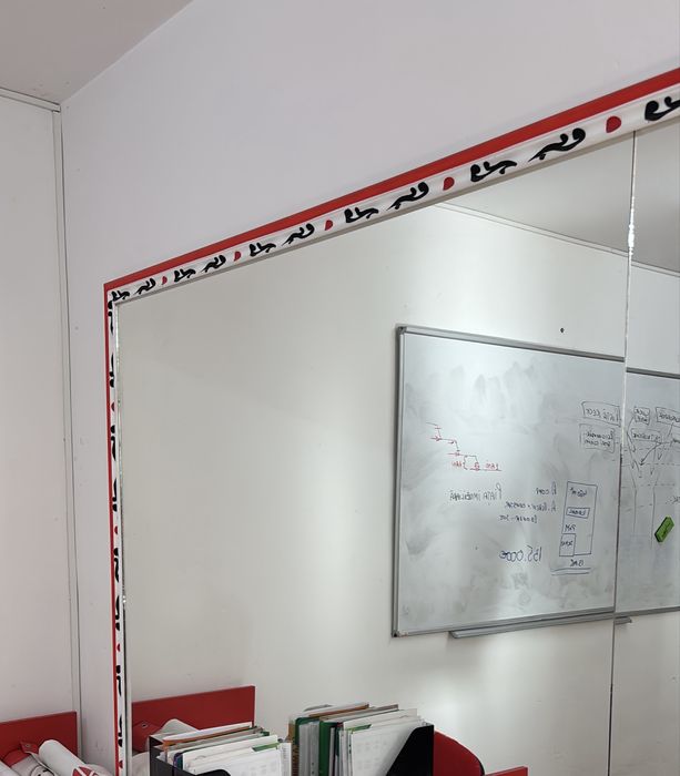 Oglinda 200x160cm prinsa pe OSB