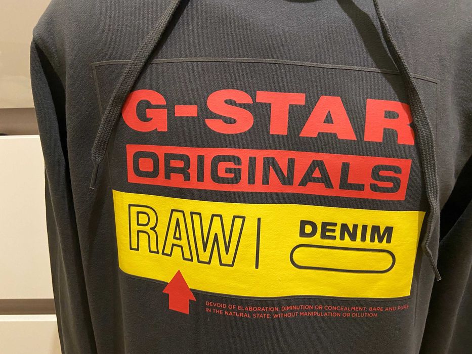 G-STAR ORIGINALS, оригинален суичърт, сив, размери: S, XL и XXL