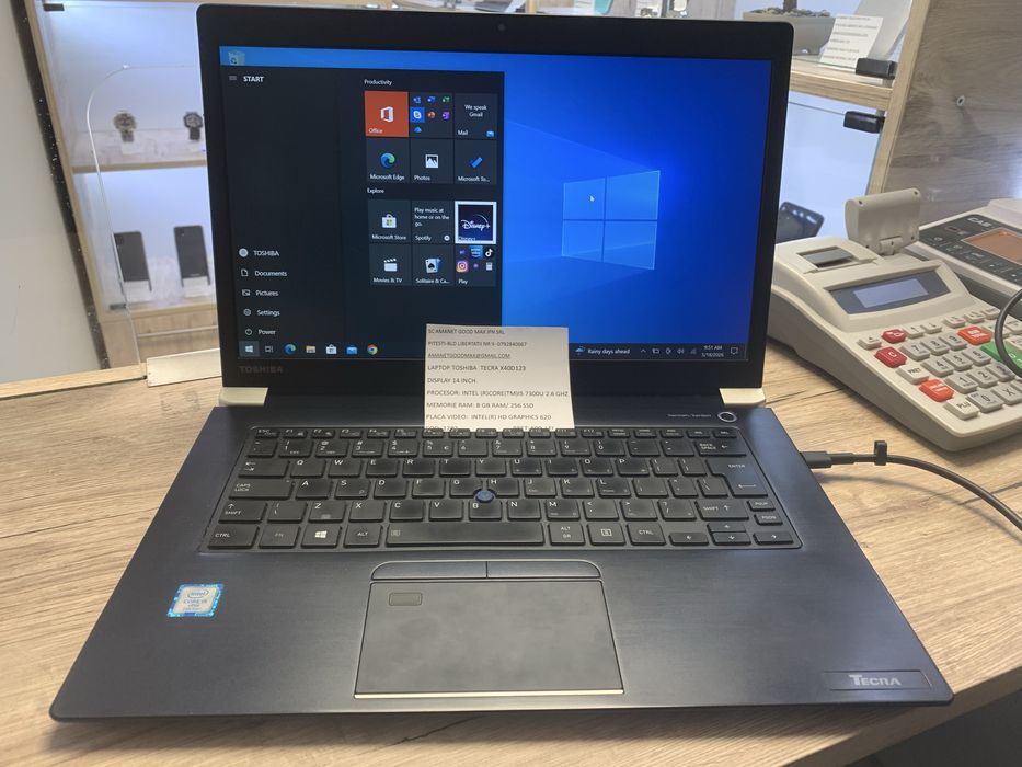 Laptop Toshiba tecra x40d123