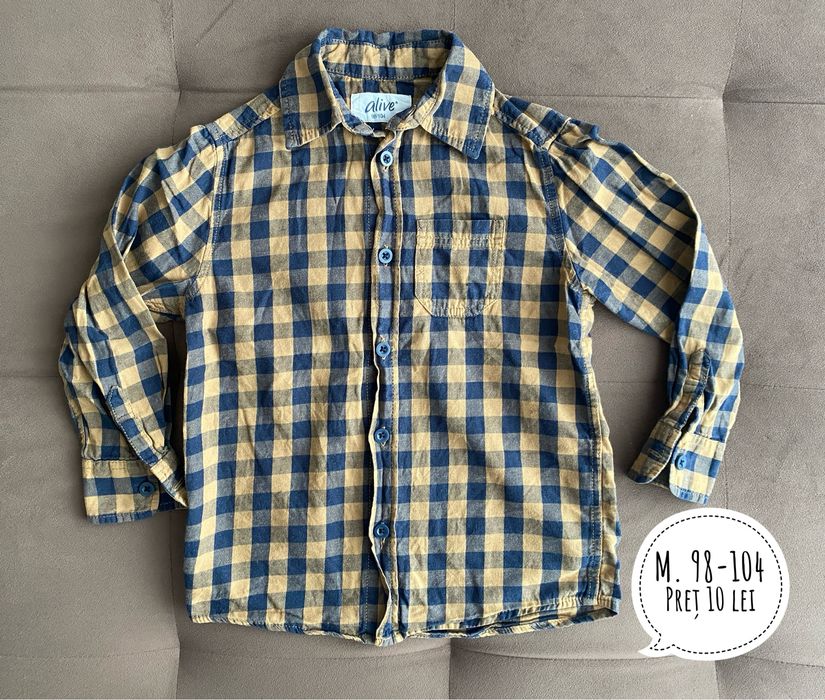 Camasa baieti marimea 98 104