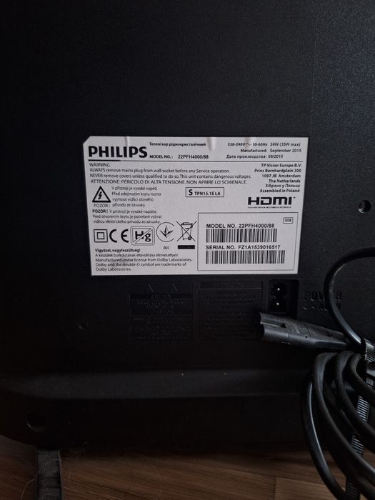 Tv Philips 23 inch