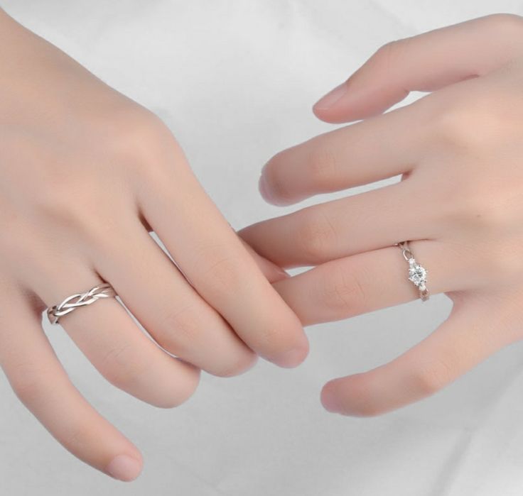 Set 2 inele argint- marime ajustabila