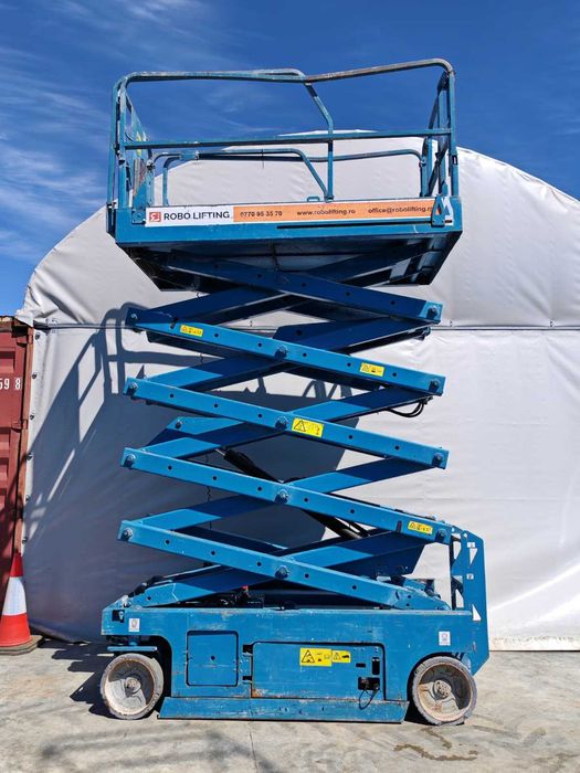 Nacela foarfeca Genie GS3246, 11.75m | 318kg | ISCIR 2028 | Gata de lucru