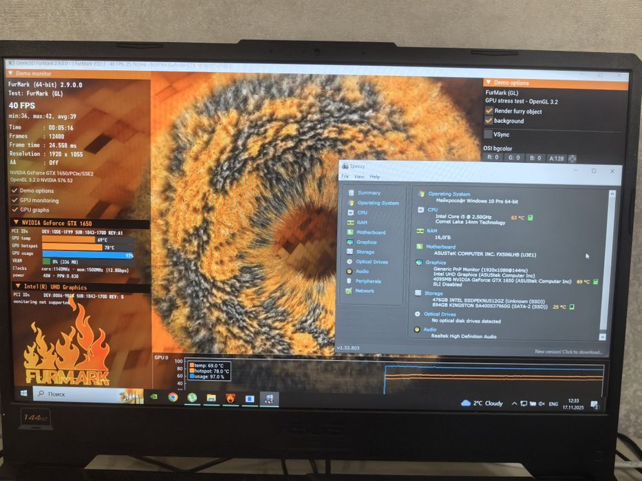 Ноутбук Asus fx506