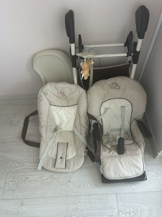 Шезлонг и Стол за хранене Hauck Sit N Relax 2в1
