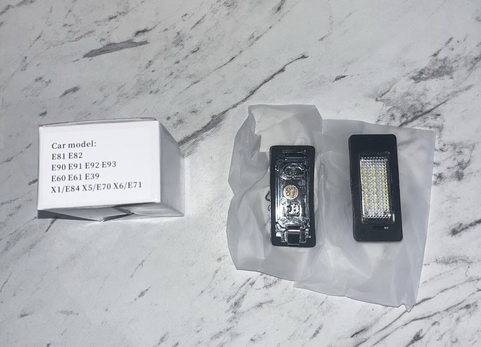 LED Плафони за BMW Заден Регистрационен Номер БМВ