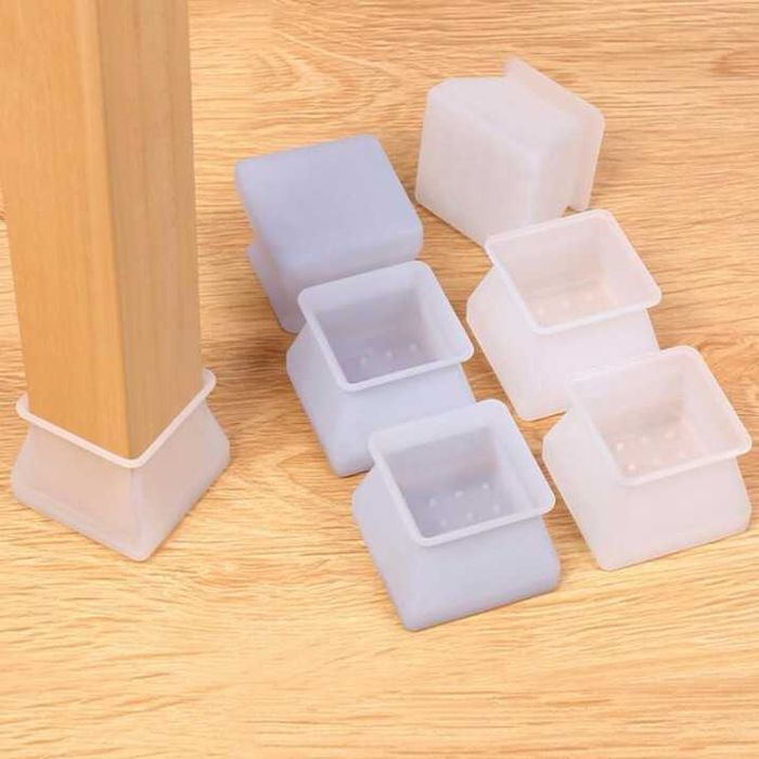 4броя Силиконови протектори за крака на столове