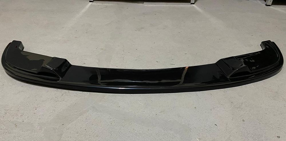 Преден лип спойлер за бмв е60 е61 м тех / добавка за предна броня / bmw e60 e61 m tech lip / нож