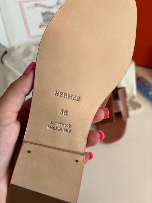 Papuci  Hermes Noi , 100% Piele Naturală , Full Box, Mărimi 35/41 !!!