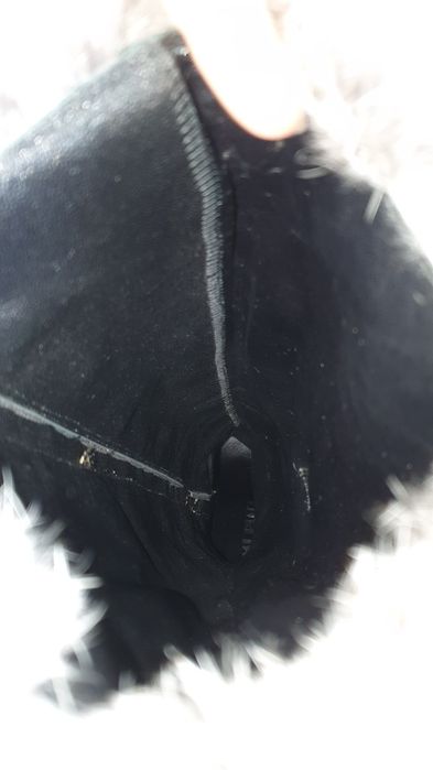 Италиански кожени ботуши с заешки пух Mi Piaci