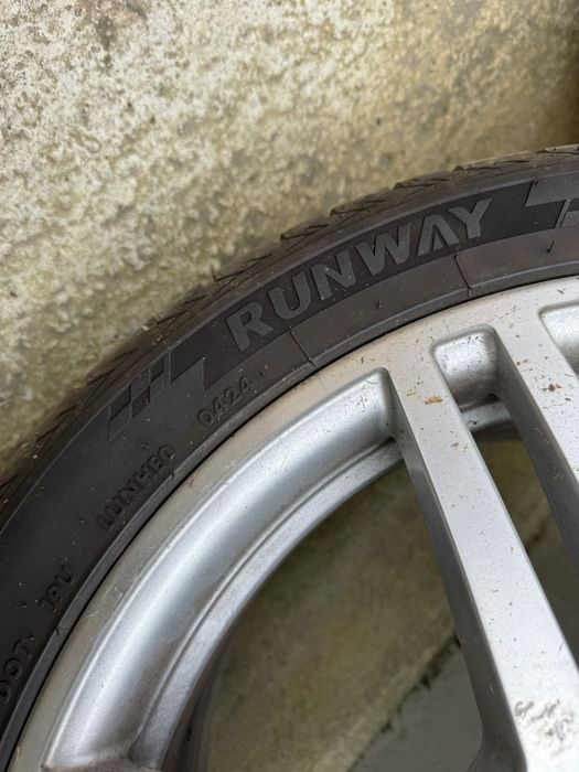 4 бр оригинални джанти 18ки спорт пакет Mercedes W212 AMG с нови гуми