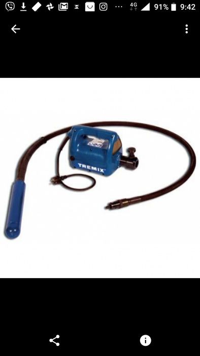 Иглен вибратор и Вибромастар за бетон под наем