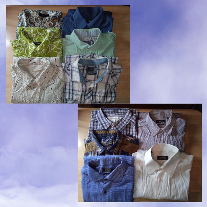 Мужские рубашки M/L